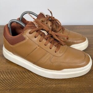 FootJoy Golf Shoes Mens 8 Wide Brown Contour‎ Casual Spikeless Leather Athletic